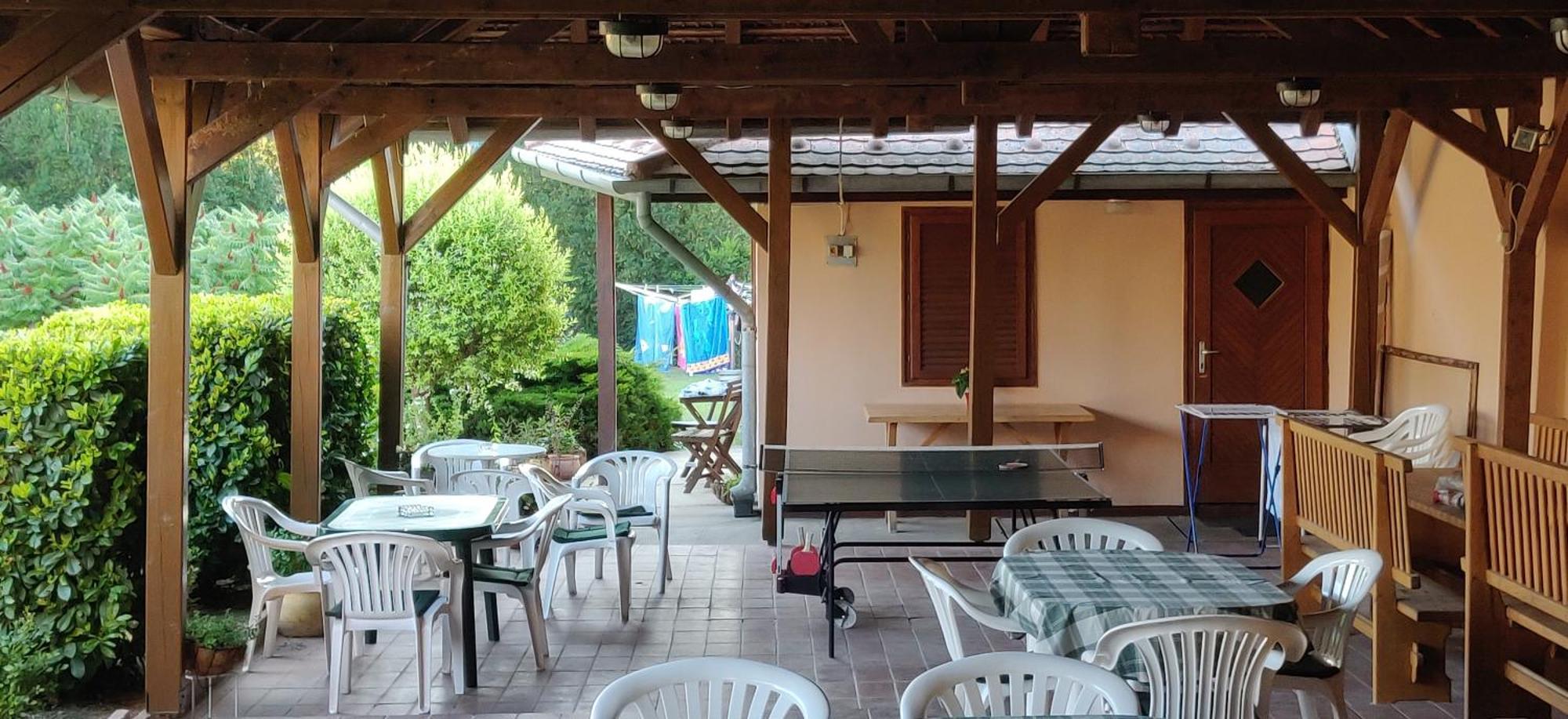 Korona Panzio Bed & Breakfast Balatonbereny Luaran gambar